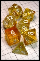 Dice : Dice - Dice Sets - Clear with Yellow Swirl and Glitter by Find Pleasure in it - Temu Mar 2024